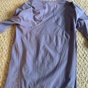 Athleta long sleeve workout top
